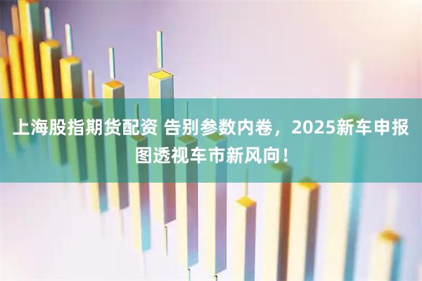 上海股指期货配资 告别参数内卷，2025新车申报图透视车市新风向！
