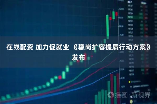 在线配资 加力促就业 《稳岗扩容提质行动方案》发布